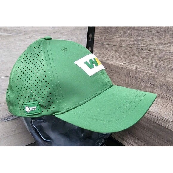 Waste Management WM Snapback  Cap Hat Green Summer Safety New 2025 - Picture 3 of 6